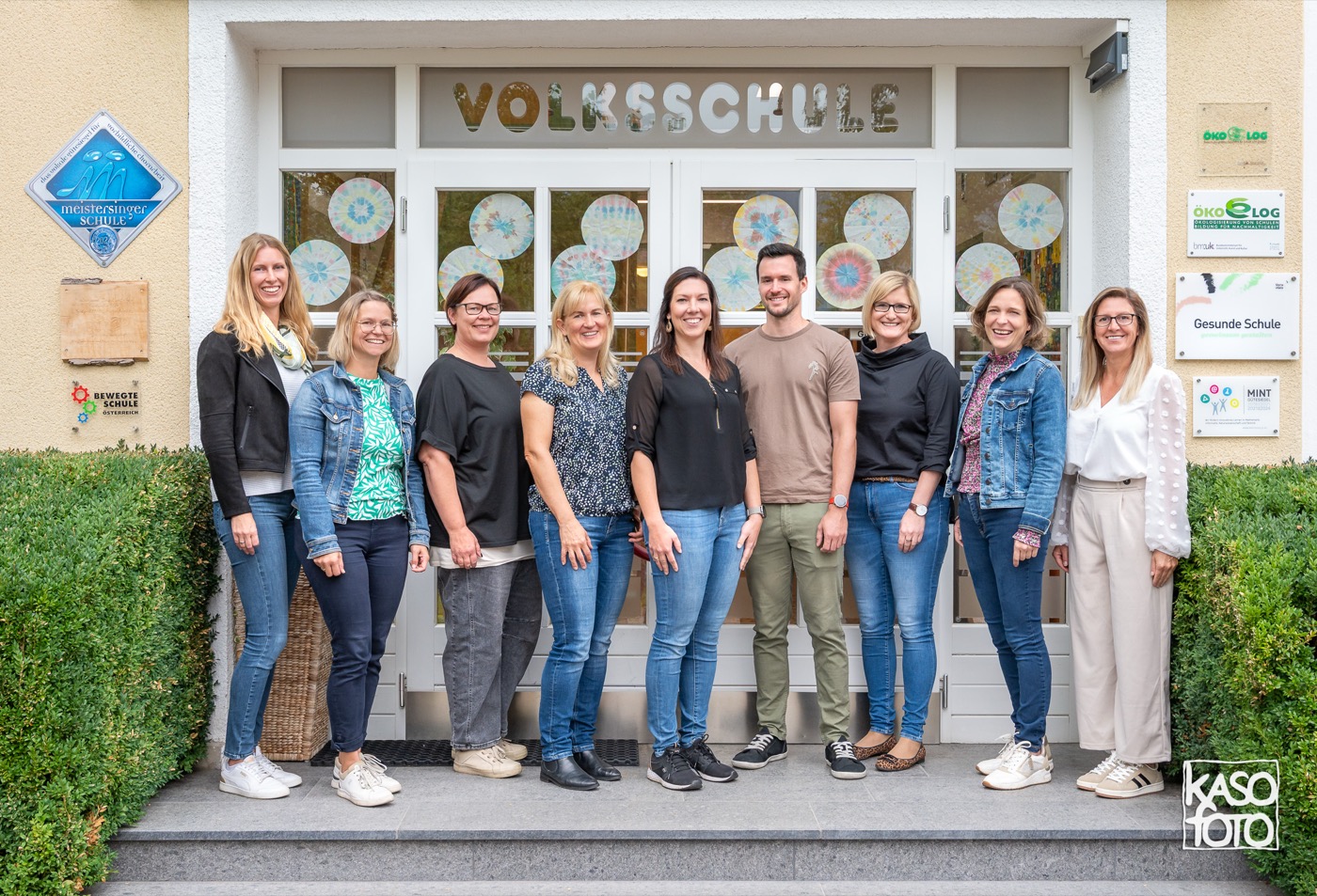 Team der Volksschule Floing
